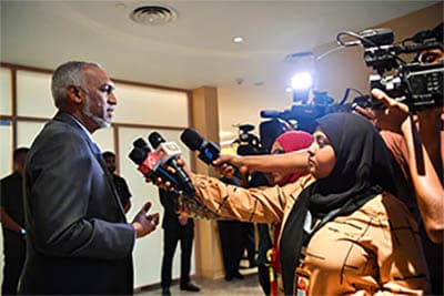 އާންމު މަޖިލީހުގައި ރާއްޖޭގެ ބަސް އިއްވާނަން: ރައީސް