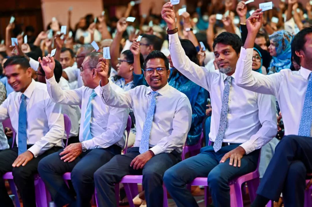 ދަ ޑިމޮކްރެޓްސް އިން ގާނޫނުއަސާސީގެ ދިފާއުގައި ނުކުންނަނީ