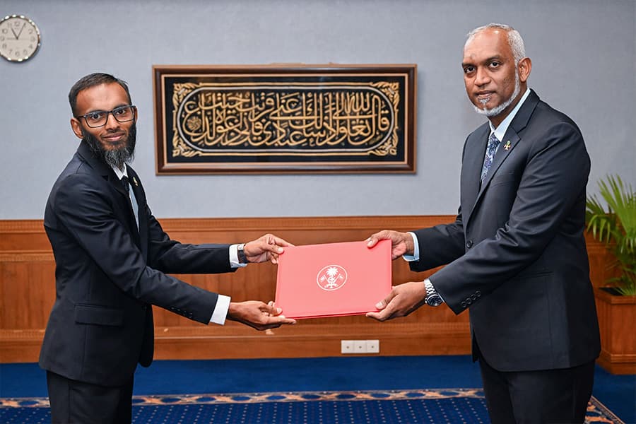 އީސީގެ މެންބަރު ކަމުގެ މަގާމަށް ޙަސީބު އައްޔަން ކުރައްވައިފި