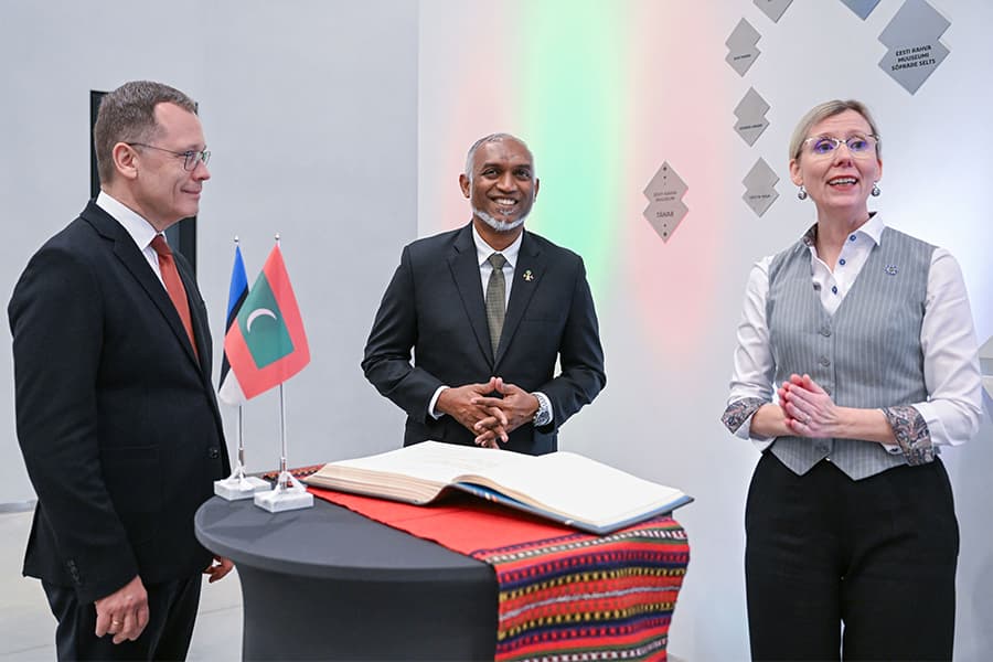 އެސްޓޯނިއާއިން މިފުރަނީ އުންމީދާއެކު: ރައީސް
