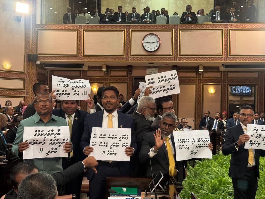 ރިޔާސީ ބަޔާން: އެމްޑީޕީގެ ނުވަ މެންބަރަކު ތަޅުމުން ބޭރުކުރި