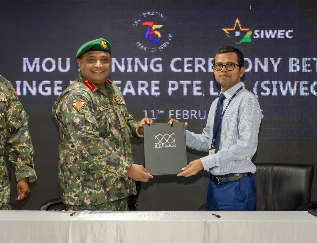 ސްޓެލްކޯގެ މުވައްޒަފުން ތަމްރީން ކުރުމަށް ސިވެކާއެކު އެއްބަސްވުމެއް