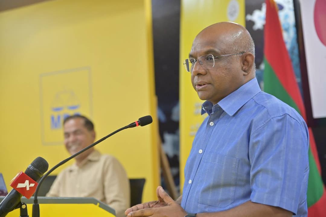 ރައީސް މުއިއްޒަށް އިދިކޮޅުގެ އަޑު ފަނޑުކޮށް ނުލެވޭނެ: ޝާހިދު