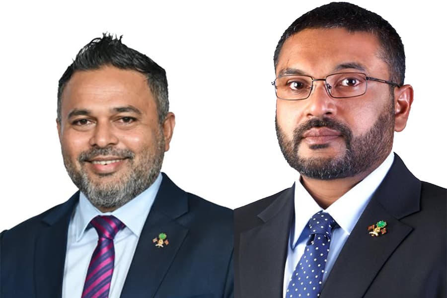 ޕީއެންސީގެ ނާއިބުންނަށް ޣައްސާނާއި ޝިޔާމް