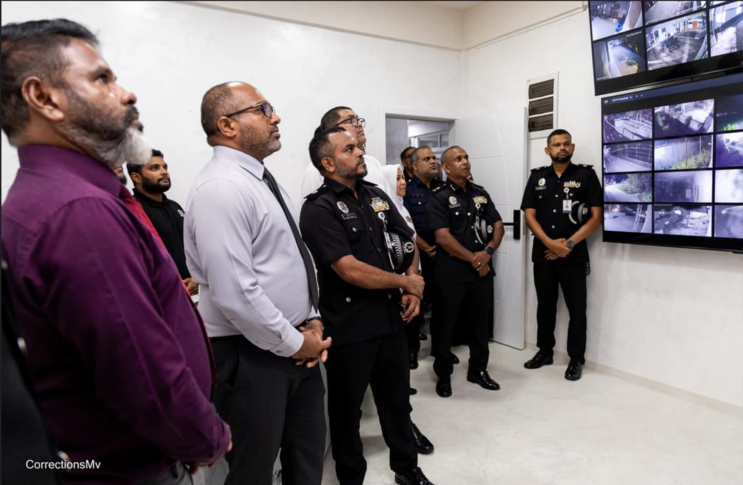 ސެންޓްރަލް ސީސީޓީވީ މޮނީޓަރިންގ ރޫމް ހުޅުވައިފި