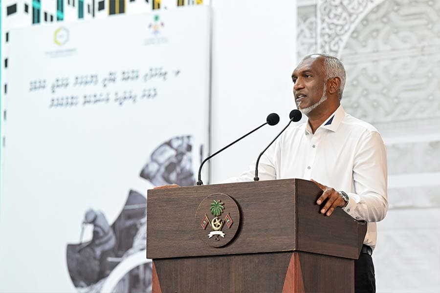 ރައީސްގެ ޝުކުރު ހަތަރު އަތޮޅުގެ ރައްޔިތުންނަށް