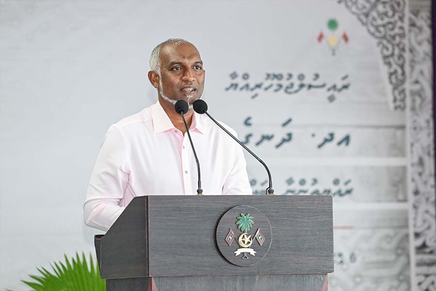 ރައީސް މުއިއްޒު އދ. އަތޮޅަށް ފުރާ ވަޑައިގެންފި