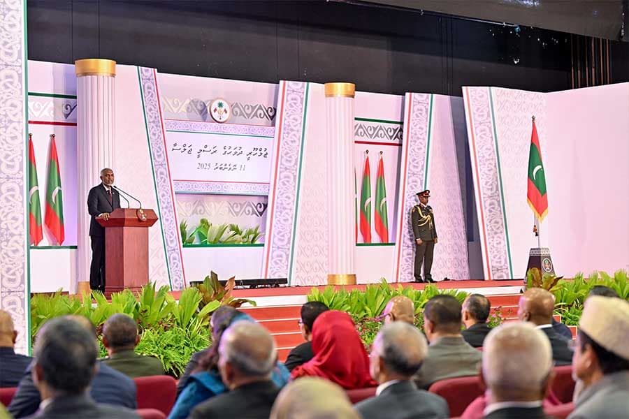 އަންނަ އަހަރު ވެގެންދާނީ ކޮރަޕްޝަނުން ސަލާމަތްވެފައިވާ އަހަރަކަށް: ރައީސް
