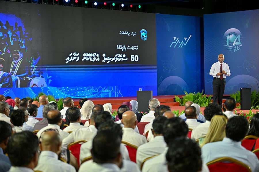 ހުރިހާ ސިޔާސަތެއް ބިނާވެގެންވާ މަދަކީ މާތްވެގެންވާ އިސްލާމްދީން: ރައީސް