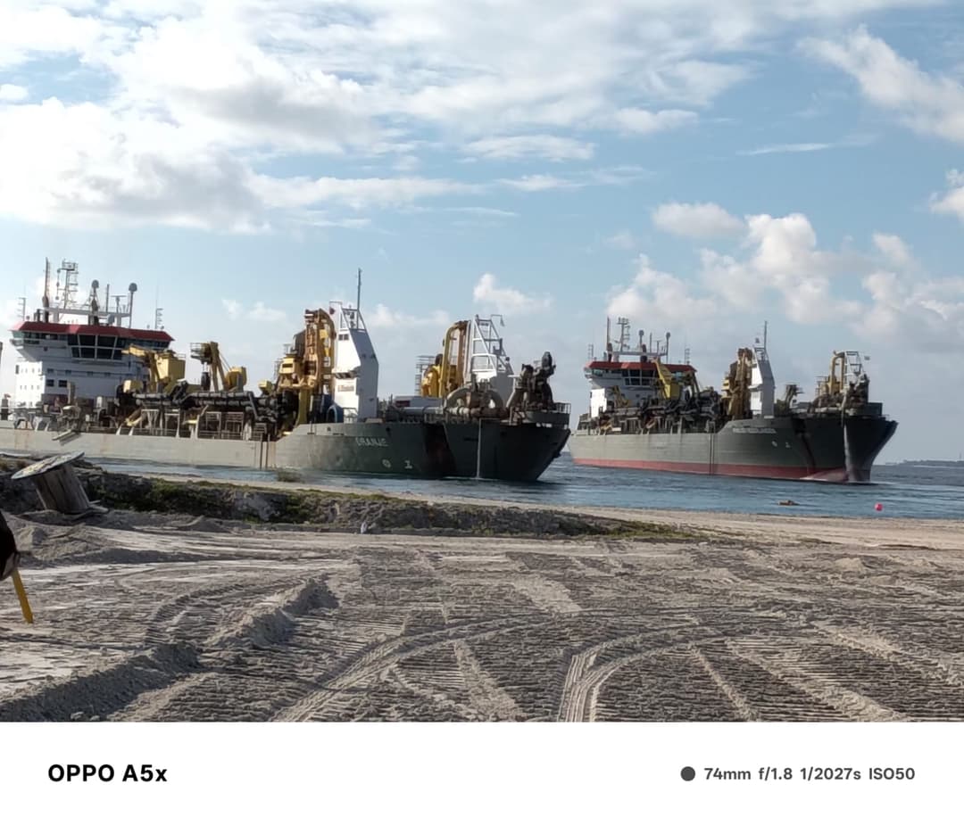 ދެ ޑްރެޖަރު ބޭނުންކޮށްގެން ހުޅުމާލޭ ފޭސް ތިނެއް ހިއްކަނީ