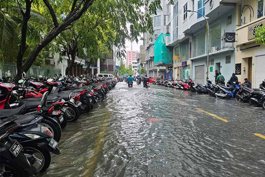 ބައެއް ސަރަހައްދުތަކަށް ހުދުސަމާލު ނެރެފި