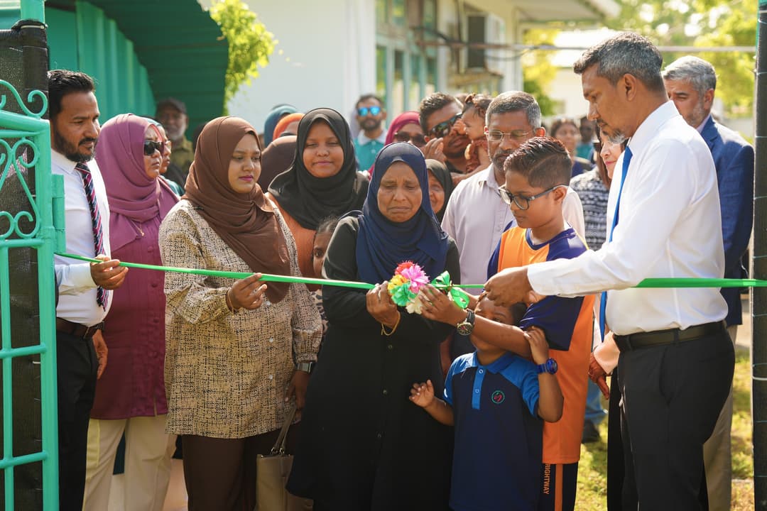 ކެޑޭރެ އަޙުމަދު ފުވައްމުލައް ނާސަރީ ހުޅުވައިފި