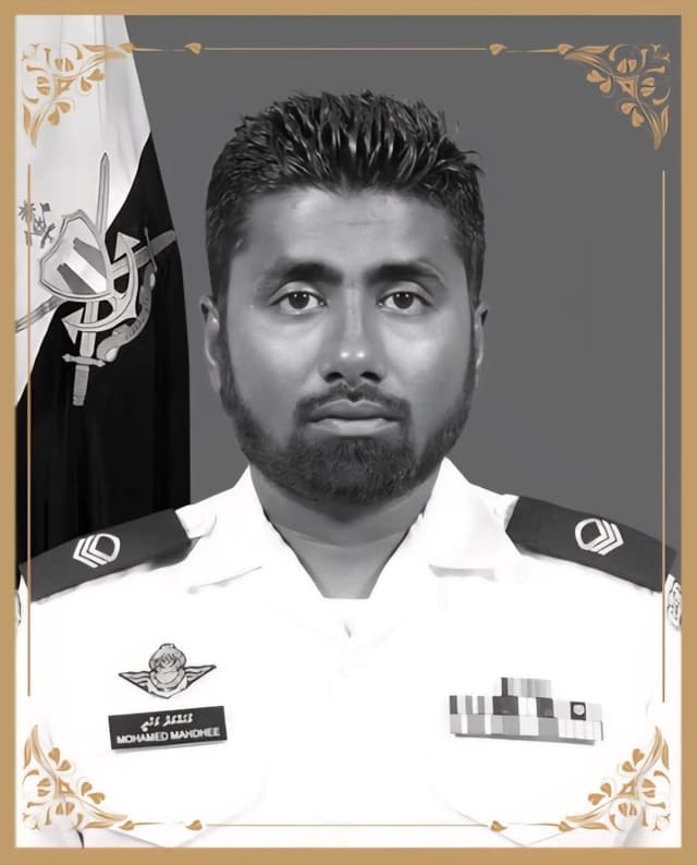 ސާޖަންޓް ފަސްޓް ކުލާސް މުޙައްމަދު މަހުދީގެ މަތިވެރި އަސްކަރީ ޚިދުމަތް