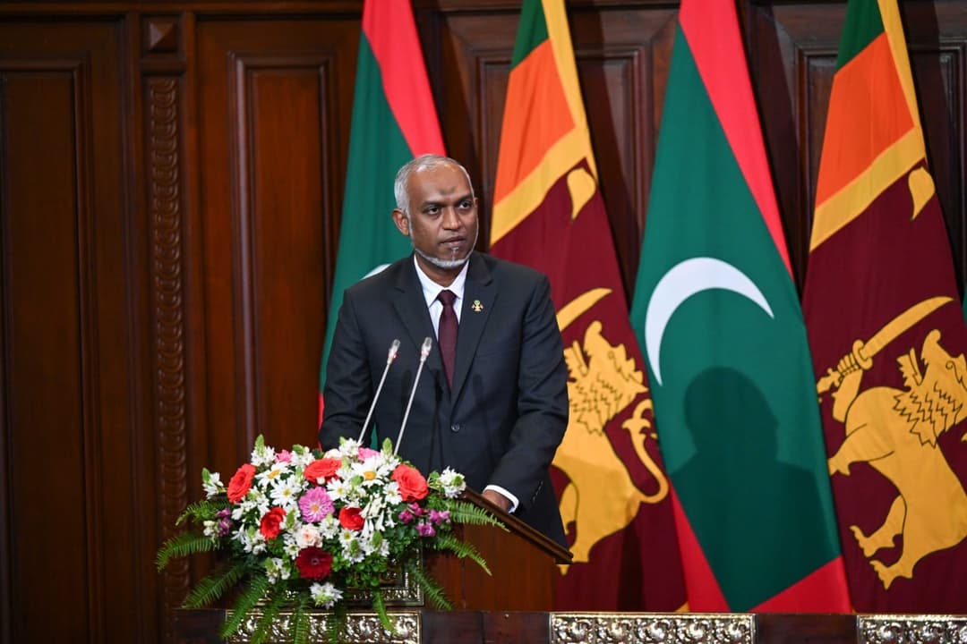 ލަންކާގެ ރައީސާއެކު ބޭއްވި ރަސްމީ ވާހަކަތައް ކާމިޔާބު: ރައީސް