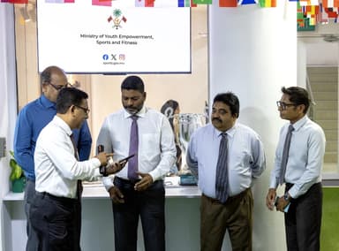 ޒަމާނީ ސިސްޓަމަކާއެކު ކުޅިވަރު ވުޒާރާގެ ކޯލްސެންޓަރު ހުޅުވައިފި