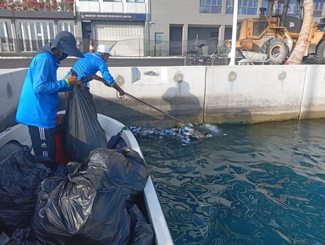 ޢިއްޒުއްދީން ފާލަން ސަރަހައްދުގެ ފަޅު ސާފުކުރުމުގެ މަސައްކަތް ފަށައިފި