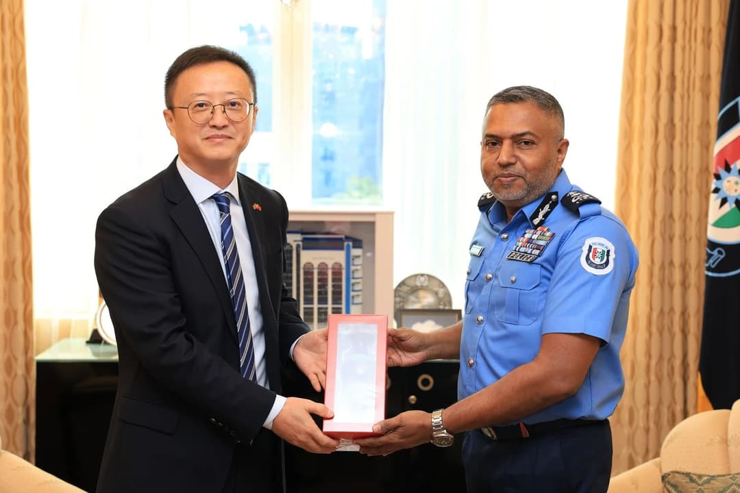 ސީޕީ އަޙްމަދު މުޙައްމަދުގެ ޝުކުރު ޗައިނާ ސަރުކާރަށް