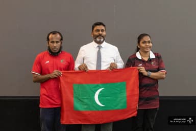 "100 ސީޓީއެފްޕީ" އަށް ތާއީދު ކުރި ފުރަތަމަ މިނިސްޓަރަކަށް ޢަބްދުﷲ ރާފިއު!