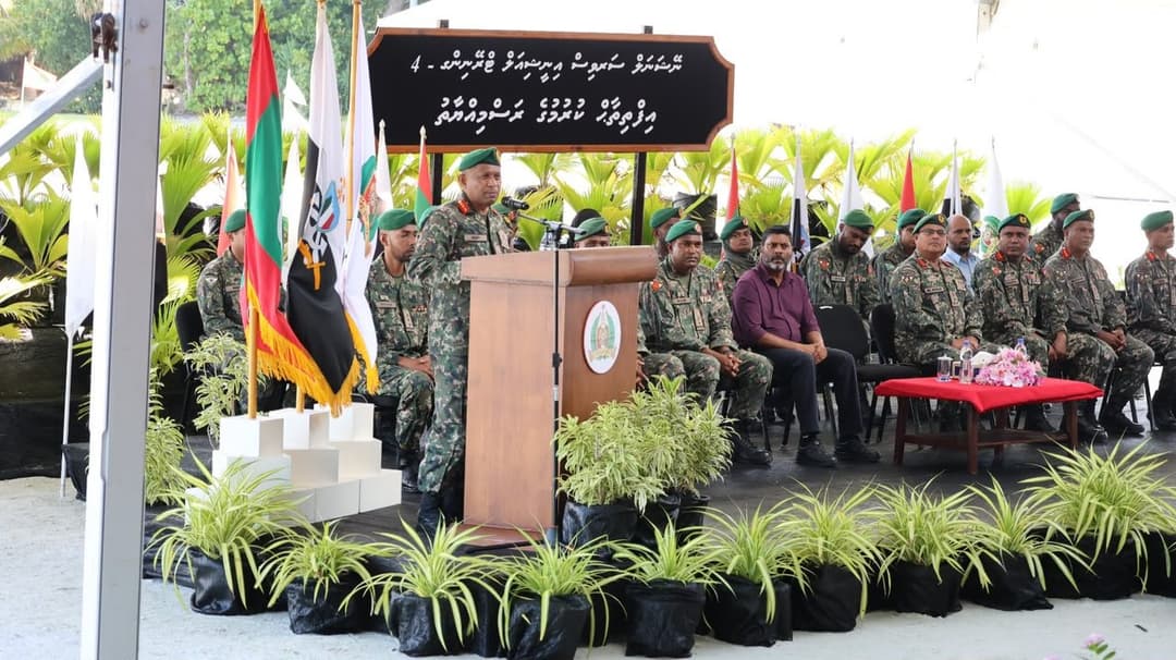 ނޭޝަނަލް ސަރވިސް އިނީޝިއަލް ޓްރެއިނިންގެ 4 ވަނަ ބެޗު އިފުތިތާޙުކޮށްފި