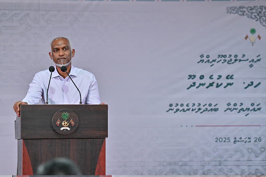 އިގްތިސާދީ ކަންކަމަށް އިޖާބަ ދޭނަން: ރައީސް