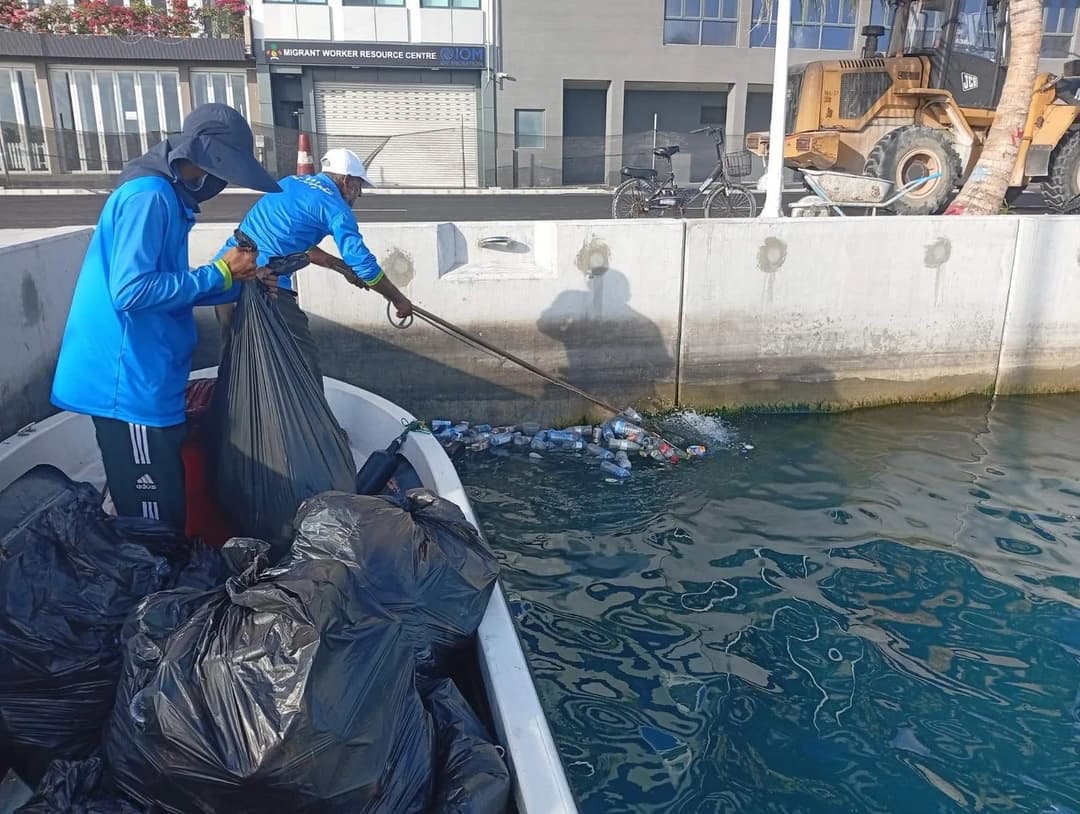 ޢިއްޒުއްދީން ފާލަން ސަރަހައްދުގެ ފަޅު ސާފުކުރުމުގެ މަސައްކަތް ފަށައިފި