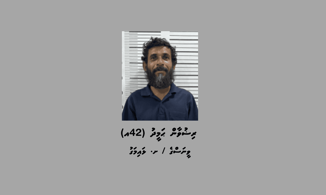 ޅައިމަގަށް މަސްތުވާތަކެތި އެތެރެކުރަން އުޅުނު މީހަކު ހައްޔަރުކޮށްފި