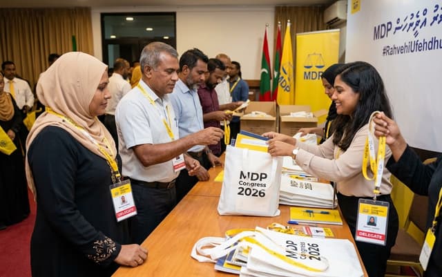އެމްޑީޕީ ކޮންގްރެސް: ކިޓާއި ފާސް ހަވާލުކުރަން ފަށައިފި