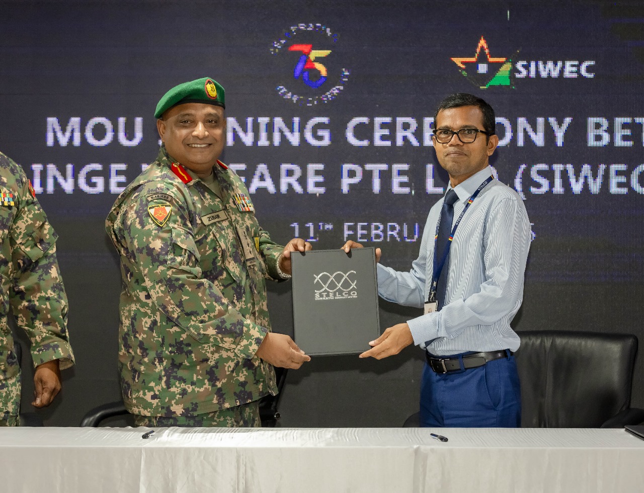 ސްޓެލްކޯގެ މުވައްޒަފުން ތަމްރީން ކުރުމަށް ސިވެކާއެކު އެއްބަސްވުމެއް