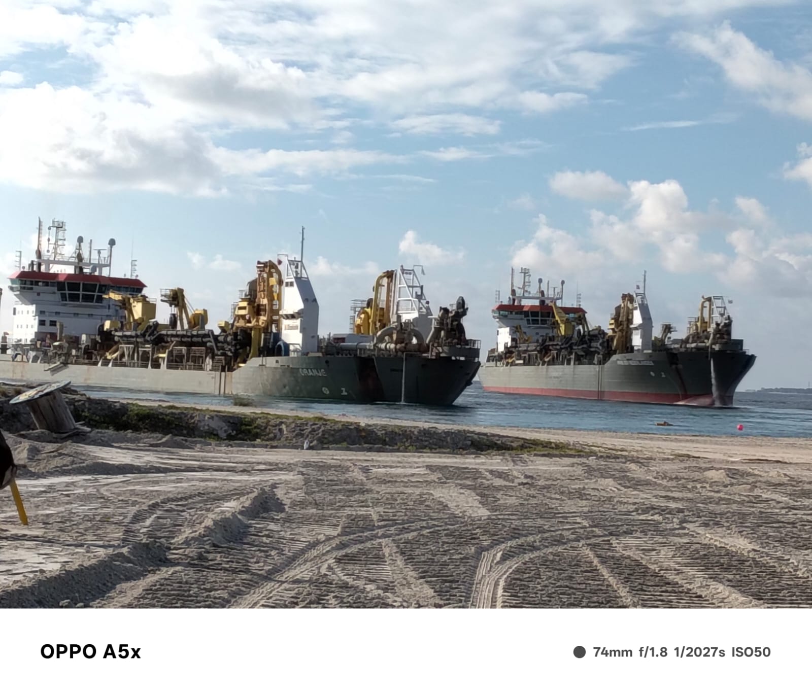 ދެ ޑްރެޖަރު ބޭނުންކޮށްގެން ހުޅުމާލޭ ފޭސް ތިނެއް ހިއްކަނީ
