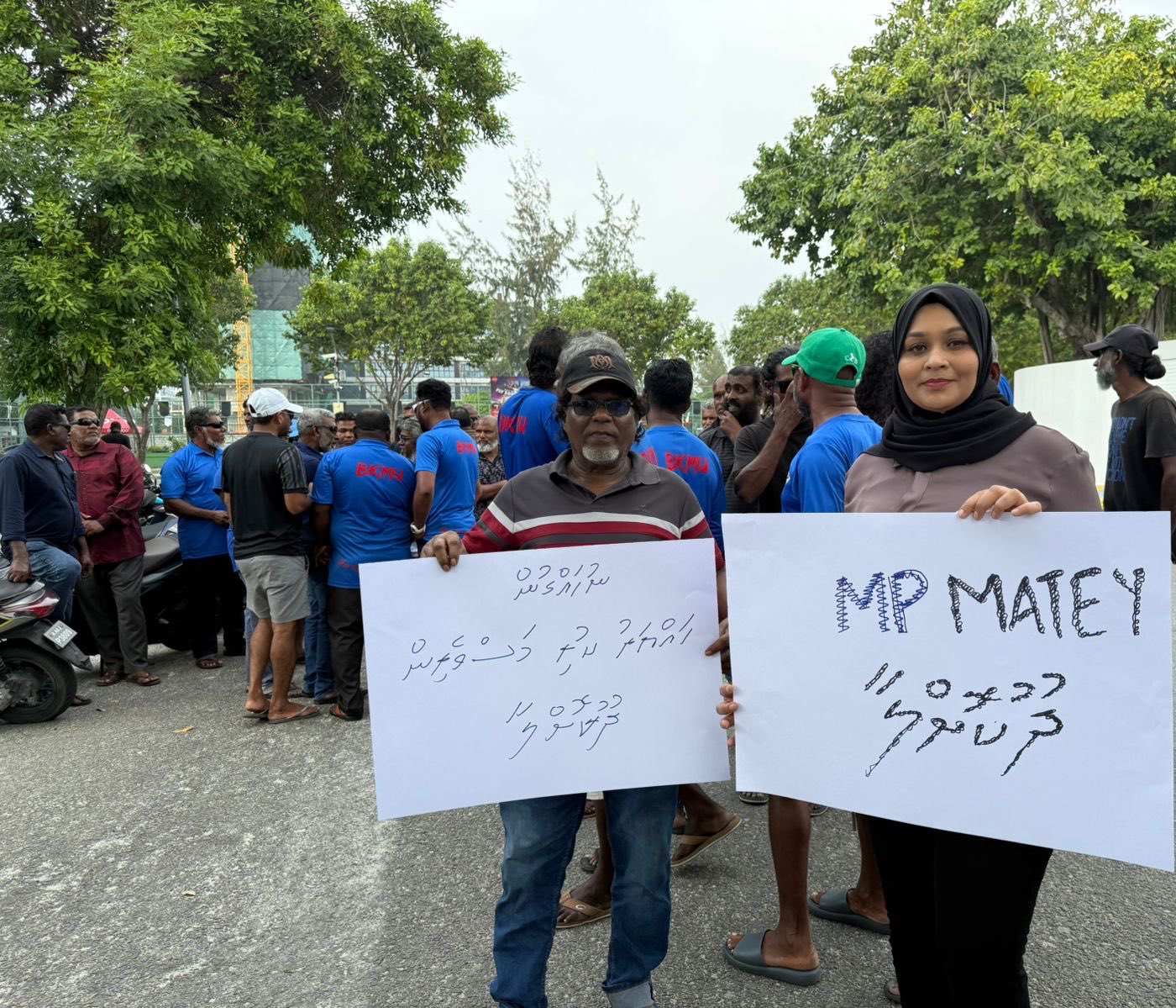 މަސްވެރީން ހައްޔަރުކޮށްފައިވަނީ ގާނޫނުއަސާސީއާ ޚިލާފަށް: އެމްޑީޕީ